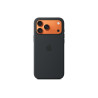 Apple iPhone 17 Pro Max Silicone Case with MagSafe Black | Apple