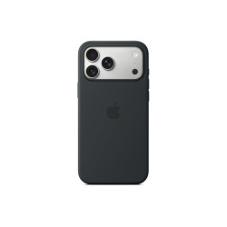 Apple iPhone 17 Pro Max Silicone Case with MagSafe Black | Apple