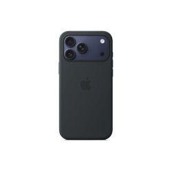 Apple iPhone 17 Pro Max Silicone Case with MagSafe Black | Apple