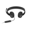 Lenovo Wired VoIP Headset 5000 (Teams) | Built-in microphone | USB Type-A, USB Type-C | Black