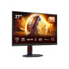 AOC Q27G4ZR | 27 " | Fast IPS | QHD | 16:9 | 240 Hz | 1 ms | 2560 x 1440 pixels | 400 cd/m | HDMI ports quantity 2 | Black