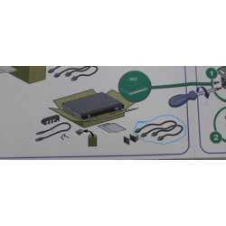 SALE OUT. | Eaton 5P Gen2 UPS | 5P650IRG2 | 650 VA | 520 W | USED, SCRATCHED, MISSING ONE ELECTRIC CABLE