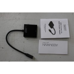 SALE OUT. DIGITUS USB Type-C to HDMI Adapter, 4K@30Hz black | Digitus USB Type-C to HDMI Adapter | DA-70852 | Black | USB Type-C