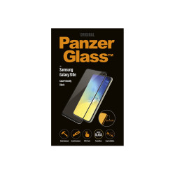 PanzerGlass | Samsung | Galaxy S10e | Glass | Black | Rounded edges 100% touch preservation | Case Friendly