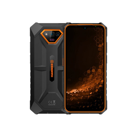 Hammer Iron | V | Orange | 6.5 " | IPS | 1600 x 720 pixels | Mediatek | Helio G36 | Internal RAM 6 GB | 64 GB | microSD | Dual S