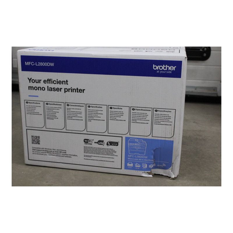 SALE OUT. Brother MFC-L2800DW Multifunction Laser Printer with Fax, | Brother DAMAGED PACKAGING