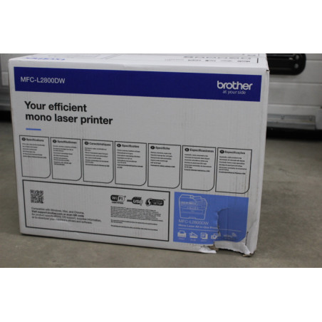 SALE OUT. Brother MFC-L2800DW Multifunction Laser Printer with Fax, | Brother DAMAGED PACKAGING