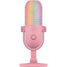 Razer | RGB USB Microphone with Tap-to-Mute | Seiren V3 Chroma | Quartz | No