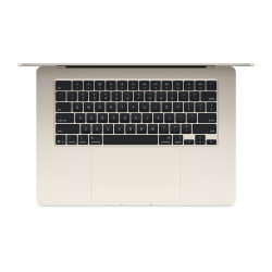 Apple MacBook | Air | Starlight | 15 " | IPS | 2880 x 1864 pixels | Apple M4 | 16 GB | Solid-state drive capacity 512 GB | Apple