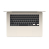 Apple MacBook | Air | Starlight | 15 " | IPS | 2880 x 1864 pixels | Apple M4 | 16 GB | Solid-state drive capacity 512 GB | Apple