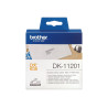 Brother | DK-11201 Standard Address Labels | Black, White | DK | 29mm x 90mm