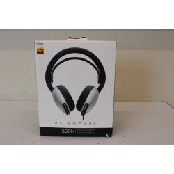 SALE OUT. | Dell | Alienware Wired Gaming Headset | AW520H | Wired | Over-Ear | DAMAGED PACKAGING, USED, DIRTY | Noise canceling