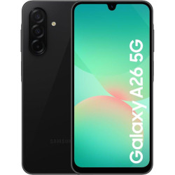 Samsung Galaxy A26 (A266) (Black) Dual SIM 6.7 Super AMOLED 1080x2340/2.4GHz&2.4GHz/256GB/8GB RAM/Android 15/WiFi,BT,5G