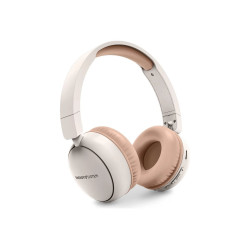 Energy Sistem | Wireless Headphones with FM radio | Radio Color | Bluetooth | Over-Ear | Microphone | Wireless | Cream