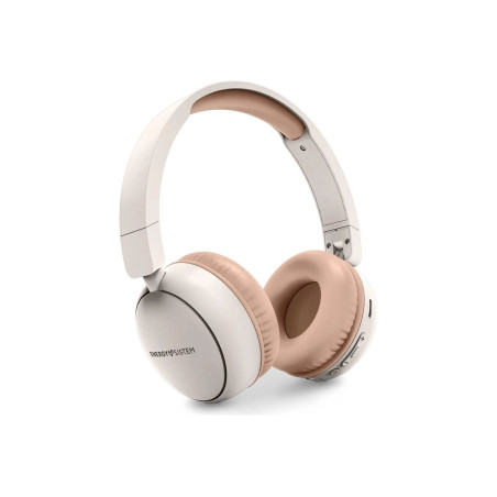 Energy Sistem | Wireless Headphones with FM radio | Radio Color | Bluetooth | Over-Ear | Microphone | Wireless | Cream