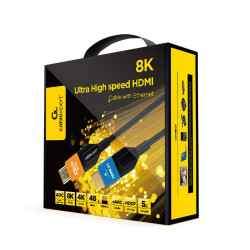Cablexpert Active Optical (AOC) Ultra High speed HDMI cable with Ethernet AOC Series, 5 m | CC-HDMI8K-AOC-5M