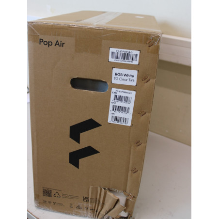 SALE OUT. Fractal Design Pop Air RGB White TG Clear Tint | Fractal Design | Pop Air RGB | Side window | White TG Clear Tint | AT