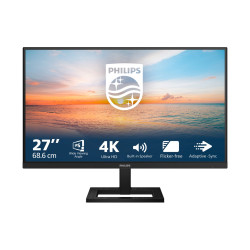 Philips 27E1N1800AE/00 | 27 " | IPS | 16:9 | 60 Hz | 4 ms | 3840 x 2160 pixels | HDMI ports quantity 2 | Black