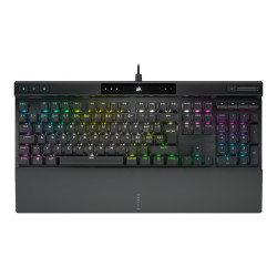 Corsair Mechanical Gaming Keyboard with PBT DOUBLE SHOT PRO Keycaps | K70 RGB PRO | Gaming keyboard | Wired | Nordic | Black | C