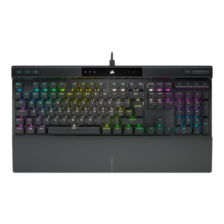 Corsair Mechanical Gaming Keyboard with PBT DOUBLE SHOT PRO Keycaps | K70 RGB PRO | Gaming keyboard | Wired | Nordic | Black | C