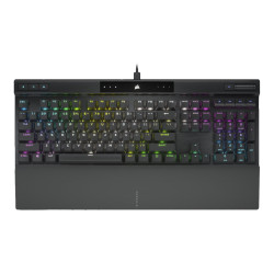 Corsair Mechanical Gaming Keyboard with PBT DOUBLE SHOT PRO Keycaps | K70 RGB PRO | Gaming keyboard | Wired | Nordic | Black | C
