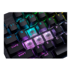 Corsair Mechanical Gaming Keyboard with PBT DOUBLE SHOT PRO Keycaps | K70 RGB PRO | Gaming keyboard | Wired | Nordic | Black | C