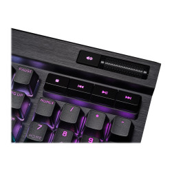 Corsair Mechanical Gaming Keyboard with PBT DOUBLE SHOT PRO Keycaps | K70 RGB PRO | Gaming keyboard | Wired | Nordic | Black | C