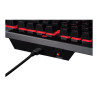 Corsair Mechanical Gaming Keyboard with PBT DOUBLE SHOT PRO Keycaps | K70 RGB PRO | Gaming keyboard | Wired | Nordic | Black | C