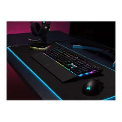 Corsair Mechanical Gaming Keyboard with PBT DOUBLE SHOT PRO Keycaps | K70 RGB PRO | Gaming keyboard | Wired | Nordic | Black | C