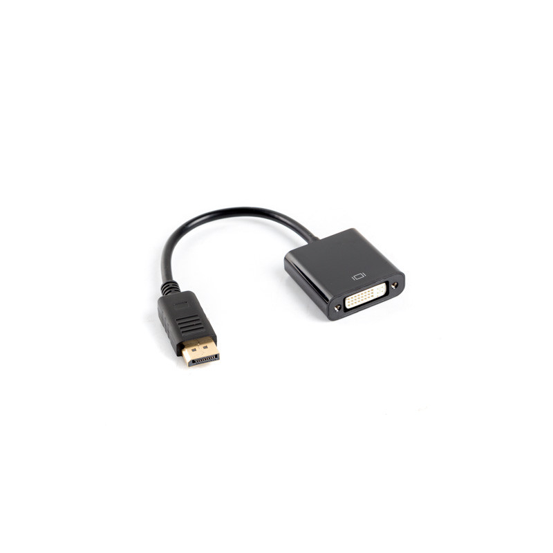 Lanberg Adapter Dual Link DisplayPort 1.2 to DVI-I | AD-0007-BK