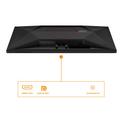 AOC Q27G42ZE | 27 " | IPS | QHD | 16:9 | 260 Hz | 1 ms | 2560 x 1440 pixels | 300 cd/m | HDMI ports quantity 1 | Black