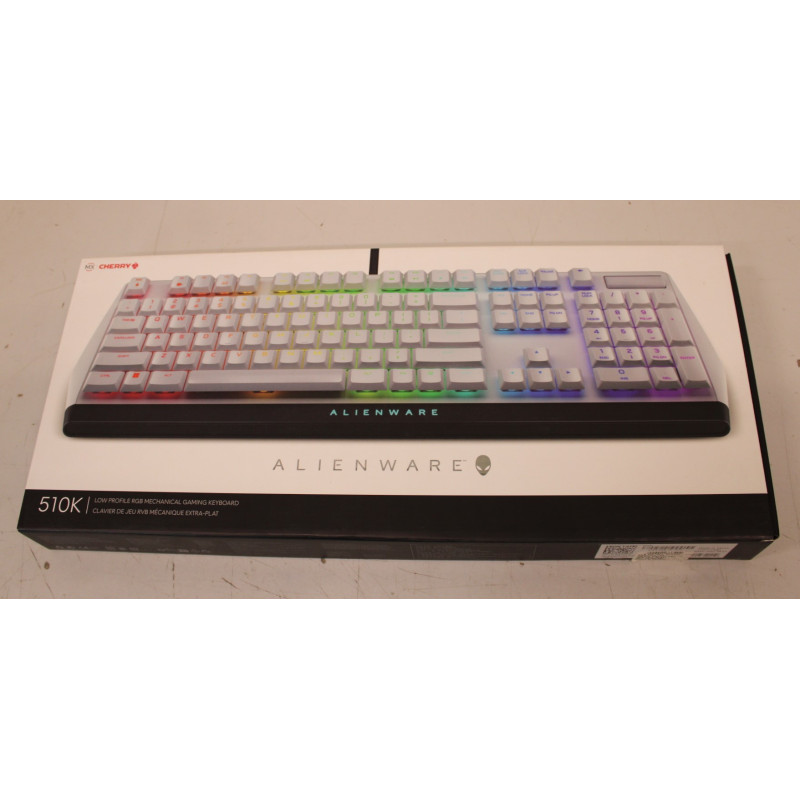SALE OUT. SALE OUT. Dell Alienware 510K Low-profile RGB Mechanical Gaming Keyboard - AW510K (Lunar Light) | Dell Alienware Gamin