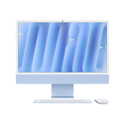 Apple iMac 24 4.5K Retina, Apple M4 10C CPU, 10C GPU/16GB/256GB SSD/Blue/RUS | Apple