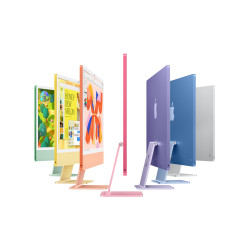 Apple iMac 24 4.5K Retina, Apple M4 10C CPU, 10C GPU/16GB/256GB SSD/Blue/INT | Apple