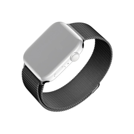 Fixed | Mesh Strap for Apple Watch 42/44/45/46/49mm | 42 mm, 44 mm, 45 mm, 46 mm, 49 mm | Black
