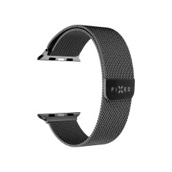 Fixed | Mesh Strap for Apple Watch 42/44/45/46/49mm | 42 mm, 44 mm, 45 mm, 46 mm, 49 mm | Black