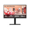 LG 27BA75QB-B | 27 " | IPS | 16:9 | 100 Hz | 5 ms | 2560 x 1440 pixels | 280 cd/m | HDMI ports quantity 1 | Black