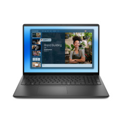 Dell 16 DC16250 | Carbon Black | 16 " | FHD+ | 1920 x 1200 pixels | Anti-glare | Intel Core 5 | 120U | 16 GB | DDR5 | Solid-stat