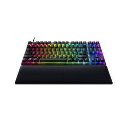 Razer | Huntsman V2 Tenkeyless | Black | Gaming keyboard | Wired | Optical Gaming Keyboard | RGB LED light | US | Clicky Purple 