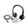 Logitech | Computer headset | H390 | Built-in microphone | USB Type-A | Black