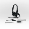 Logitech | Computer headset | H390 | Built-in microphone | USB Type-A | Black
