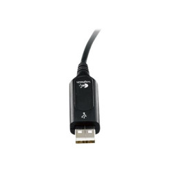 Logitech | Computer headset | H390 | Built-in microphone | USB Type-A | Black