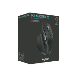 Logitech MX MASTER 3S Wireless Mouse, Graphite | Logitech