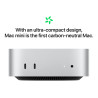 Apple Mac | Mini | Desktop | Apple M4 | Internal memory 16 GB | Solid-state drive capacity 256 GB | No Optical Drive | Keyboard 