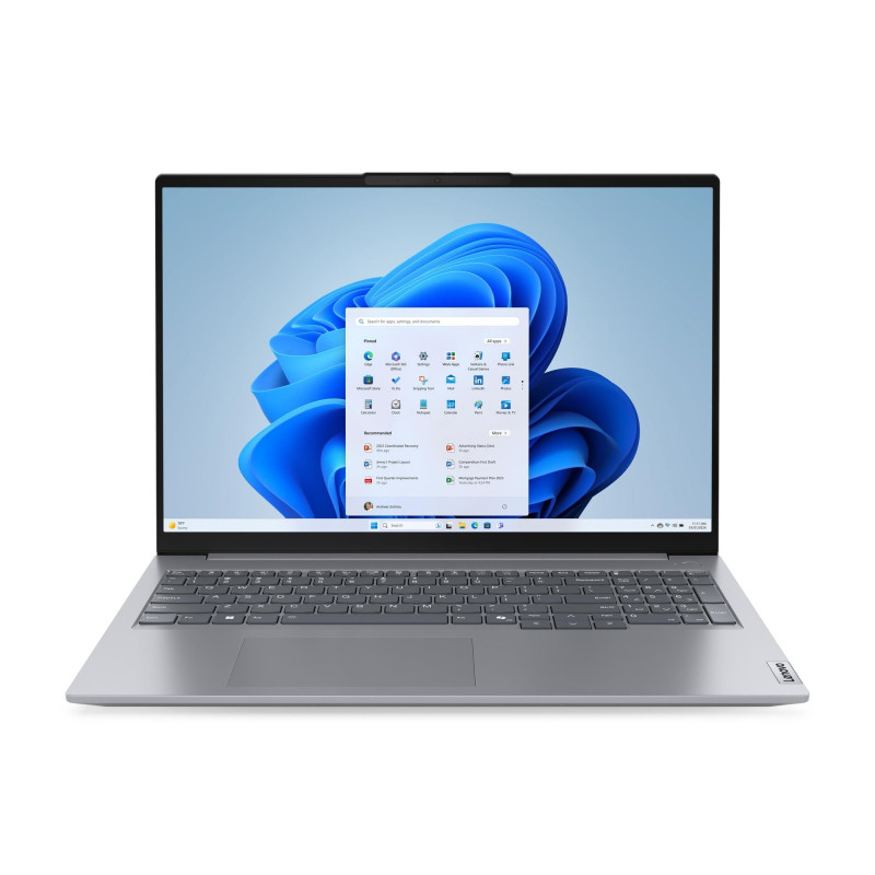 Lenovo ThinkBook 16 G7 ARP | Arctic Grey | 16 " | IPS | WUXGA | 1920 x 1200 pixels | Anti-glare | AMD Ryzen 5 | 7535HS | 16 GB |