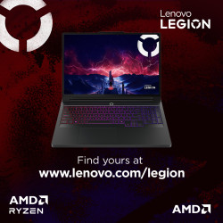 Lenovo Legion Pro 7 16AFR10H | Eclipse Black | 16 " | OLED | WQXGA | 2560 x 1600 pixels | 240 Hz | Glossy | AMD Ryzen 9 | 9955HX