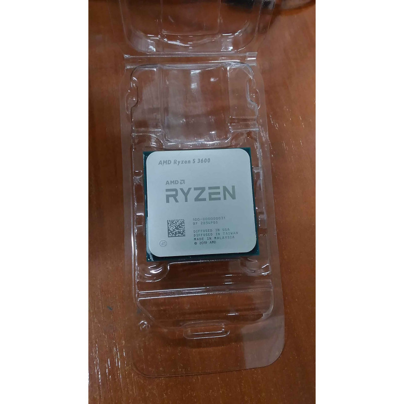 AMD Ryzen 5 3600 | 3.6 GHz | AM4 | Processor threads 12 | AMD | Processor cores 6