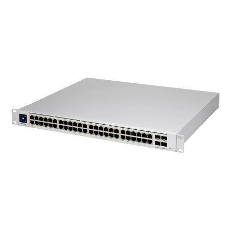 Ubiquiti | UniFi Switch | USW-PRO-48-POE | Managed L3 | Rackmountable | Gigabit Ethernet (copper) ports quantity 48 | SFP+ ports
