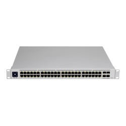 Ubiquiti | UniFi Switch | USW-PRO-48-POE | Managed L3 | Rackmountable | Gigabit Ethernet (copper) ports quantity 48 | SFP+ ports