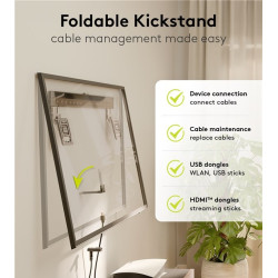 Goobay Wall mount | Ultraslim TV Wall Mount Basic FIXED (XL) | 43-100 " | Black